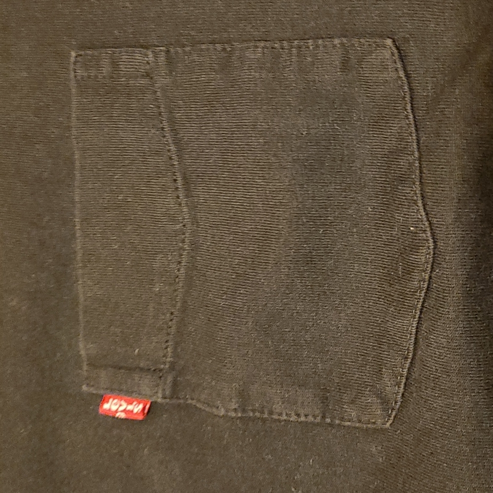 Levis black crew neck t-shirt - Picture 3 of 4
